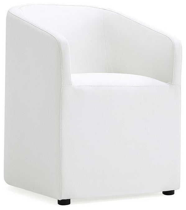 Manhattan Comfort Anna Round Dining Armchair