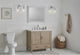 Effimero 2-Light Wall Sconce, Chrome