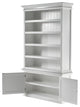 Classic White Halifax Single-Bay Hutch