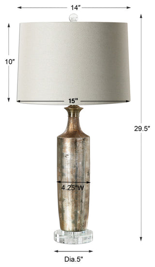 Uttermost Valdieri Metallic Bronze Lamp