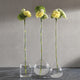 "Finley" 21.5" Tall Long Neck Vase, Ball Shaped