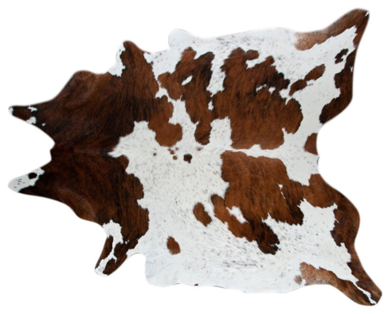 Pergamino Tricolor Cowhide Rug, Xxl