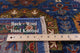 5' 6" X 8' 0" Fine Turkmen Hand Knotted Rug - Q12362