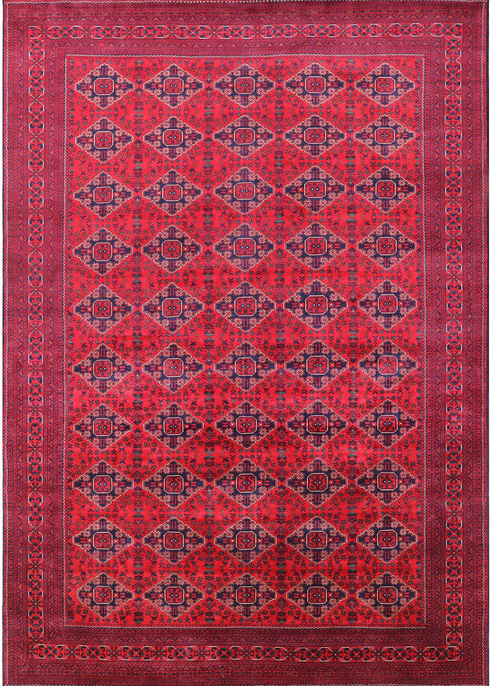 Ahgly Company Indoor Rectangle Mid-Century Modern Area Rugs, 2' x 4'