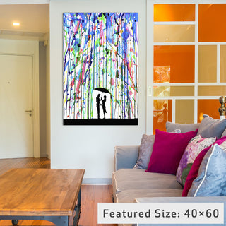 "Pour Deux Gallery" by Marc Allante, 40x26x1.5"
