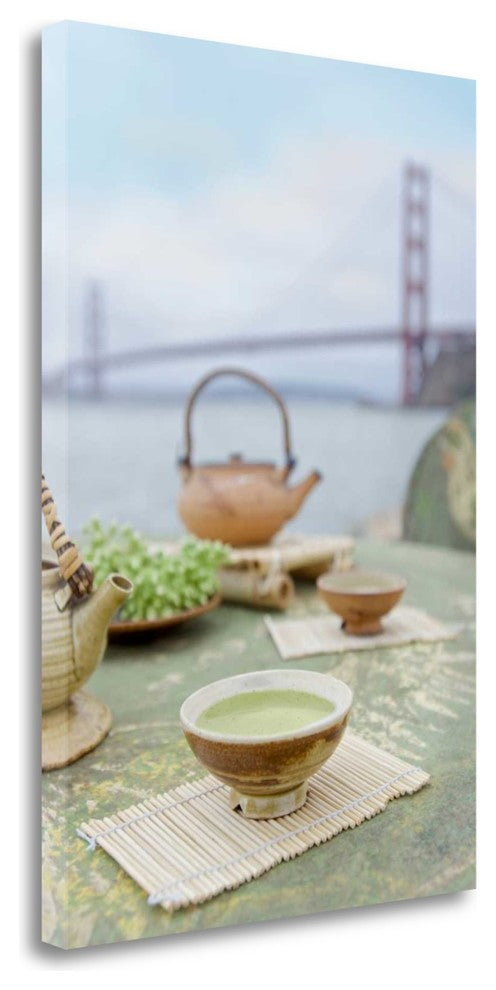 "Dream Cafe Golden Gate Bridge - 65" By Alan Blaustein, Gallery Wrap Canvas