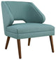 Modern Laguna Dock Upholstered Fabric Armchair