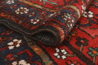 Fine Vintage Distressed Radbyrne Rust/Blue Runner, 3'4x9'11