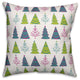 Christmas Tree Pattern Pillow, 18x18
