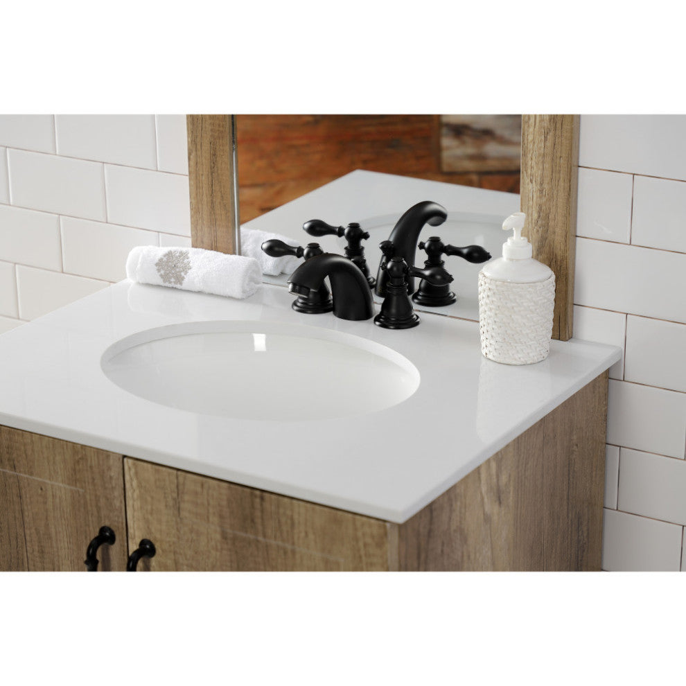 KB950ACL Widespread Bathroom Faucet With Plastic Pop-Up, Matte Black