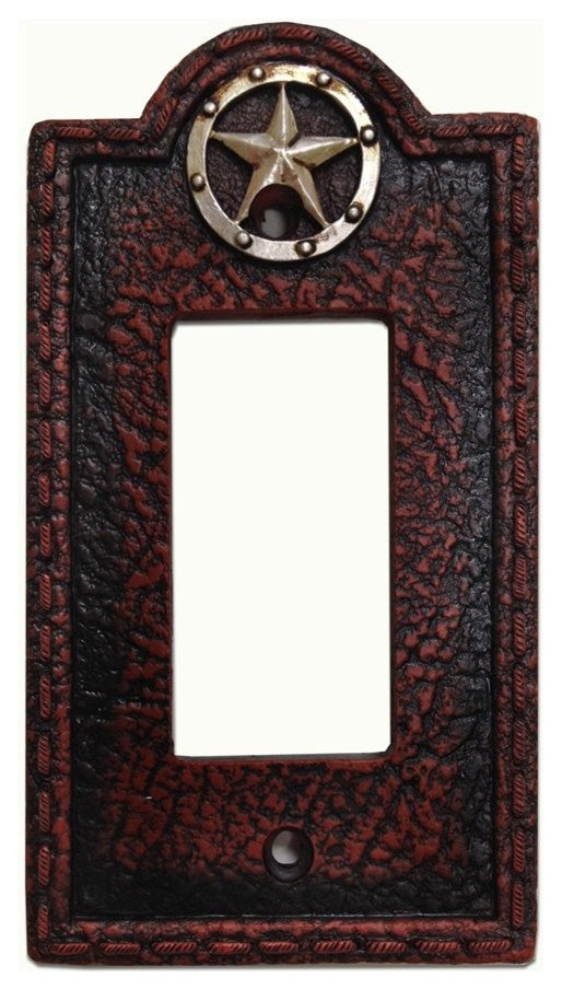 Leather Grain Switchplate