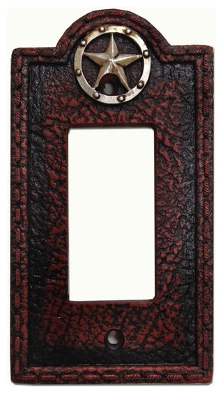 Leather Grain Switchplate