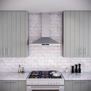 Streamline 30" Giulio Convertible Wall Mount Range Hood, Stainless Steel