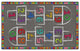Flagship Carpets CE486-28W 5x8 Hopscotch Rectangle Rug