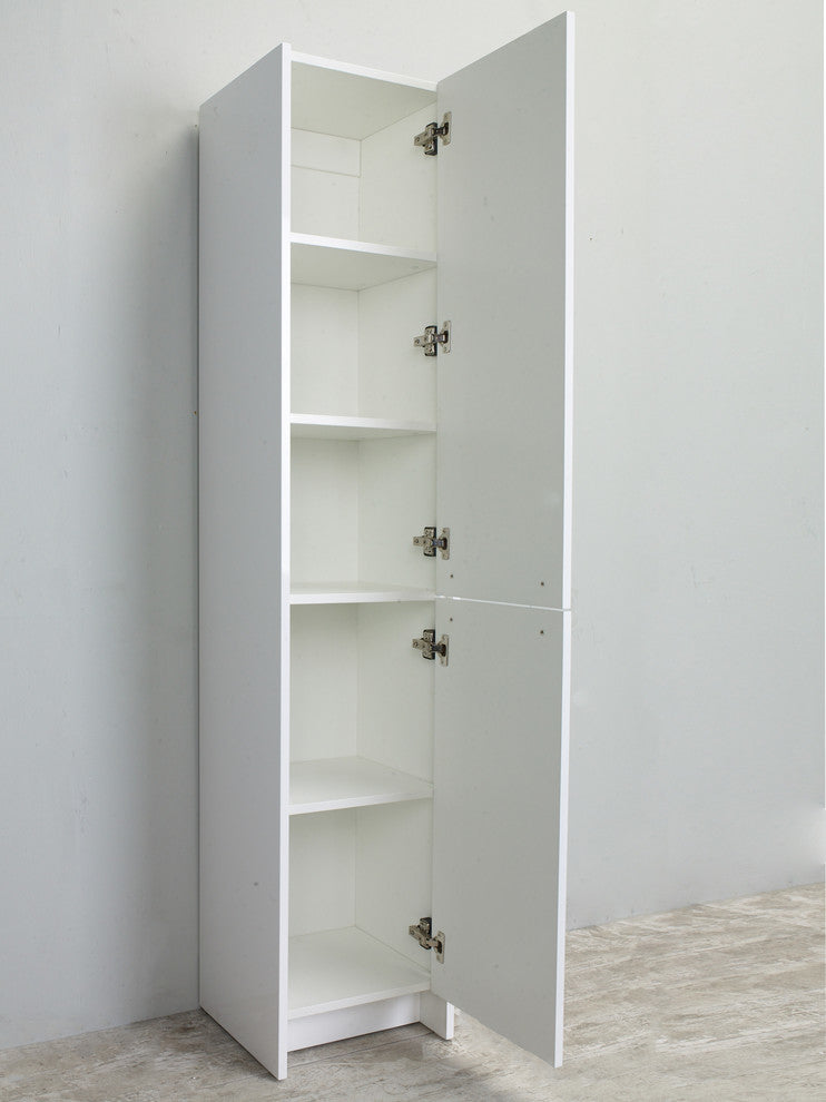 Eviva Lugano 16" Side Cabinet, White