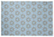 Chickens-go-round Easter Chenille Rug, After Rain Blue, 2'x3'