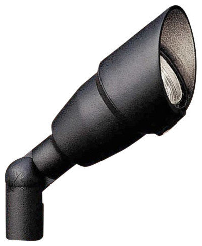Kichler Spot Lighting Textured Black One Light Landscape Accent 15374BKT