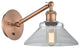 Innovations 317-1W-AC-G132-LED 1-Light Sconce, Antique Copper