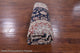 8' Square Persian Nain Handmade Wool and Silk Rug Q9321