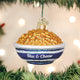 Old World Christmas Bowl Of Mac And Cheese Glass Culinary Masterpiece 32258