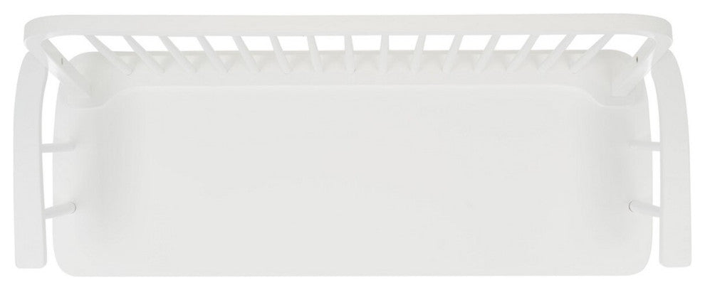 Safavieh Lucilia Spindle Bench, White