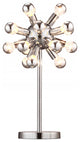 Mod Chrome Orb Table Lamp