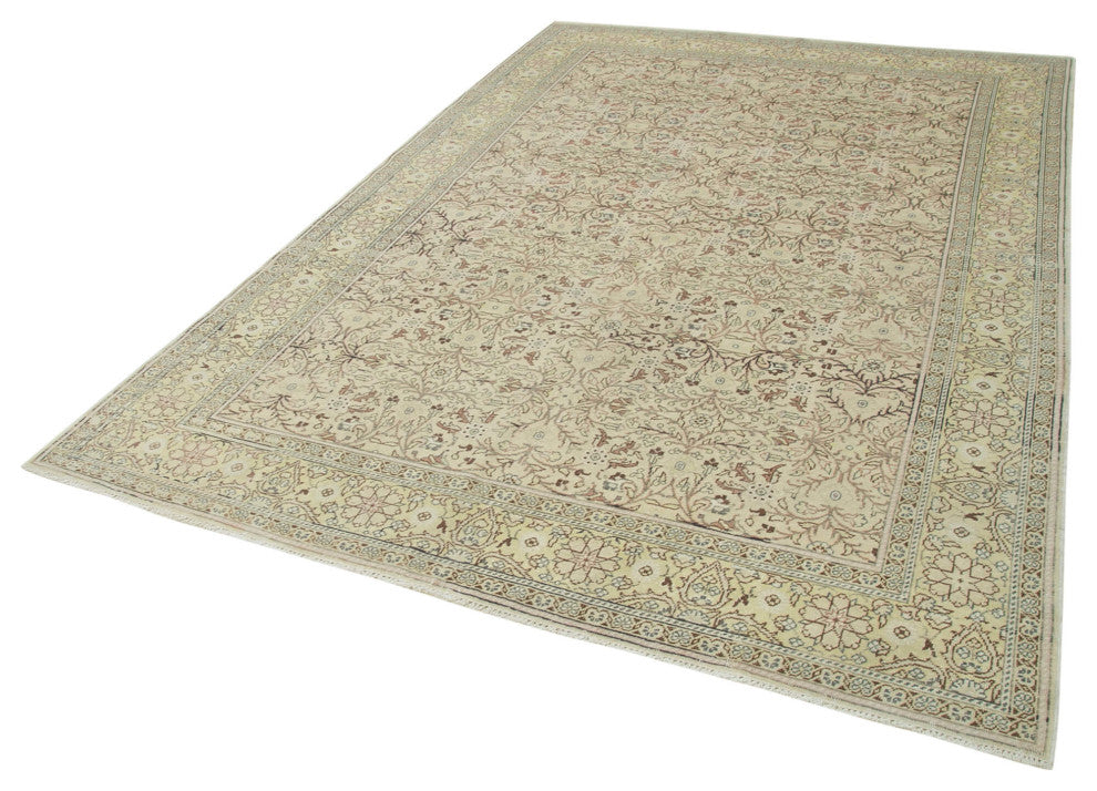 Rug N Carpet - Handmade Turkish 6' 5'' x 9' 4'' Unique Area Rug