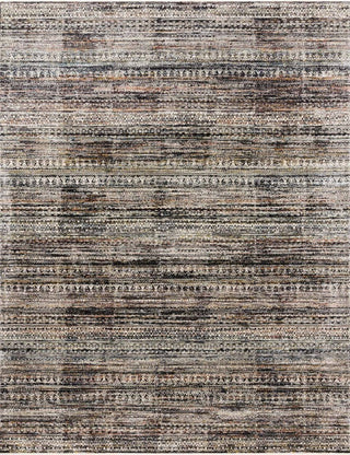 Viscose Polyester Theia Area Rug, Gray/Multi, 3'7"x5'2"