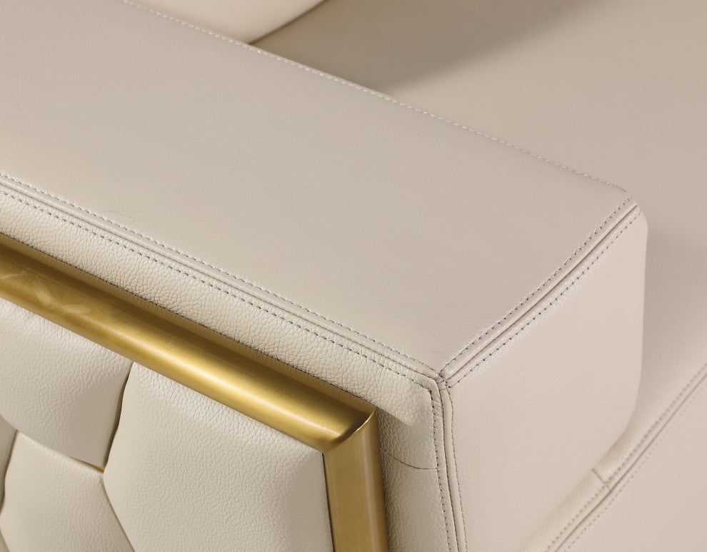Enzo Top Grain Italian Leather  Loveseat