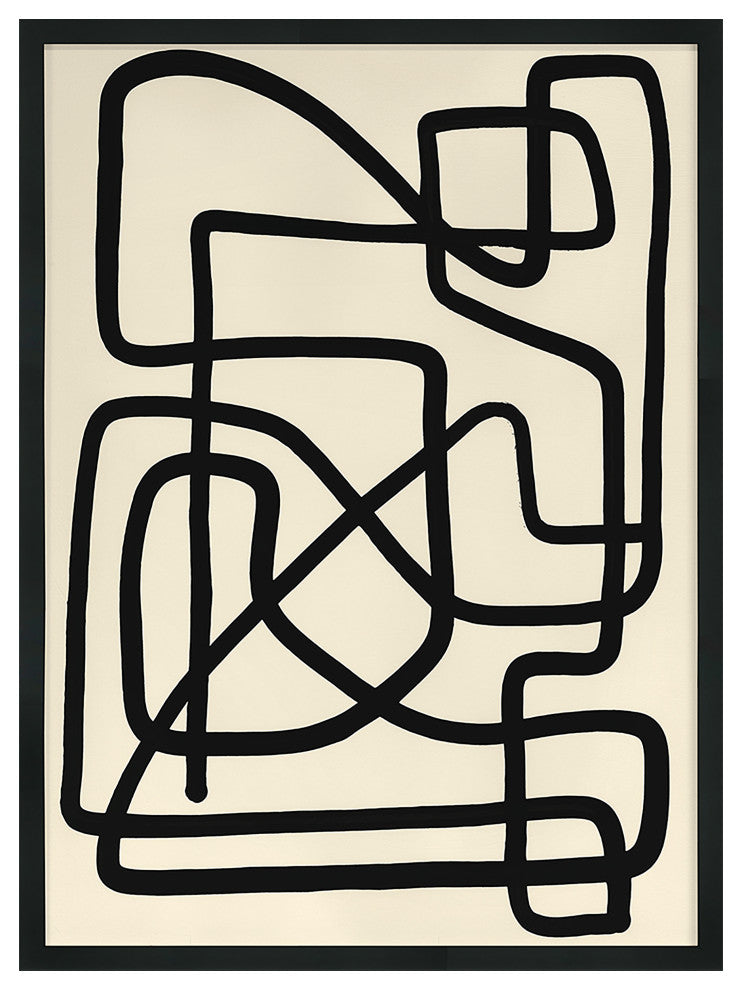 Smooth Moves 4 Fine Art Print, Black, 46"x34"