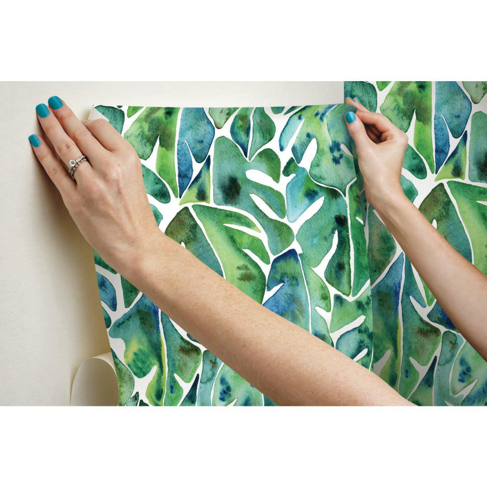 Cat Coquillette Philodendron Peel & Stick Wallpaper