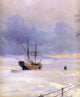 Ivan Constantinovich Aivazovsky Frozen Bosphorus Wall Decal