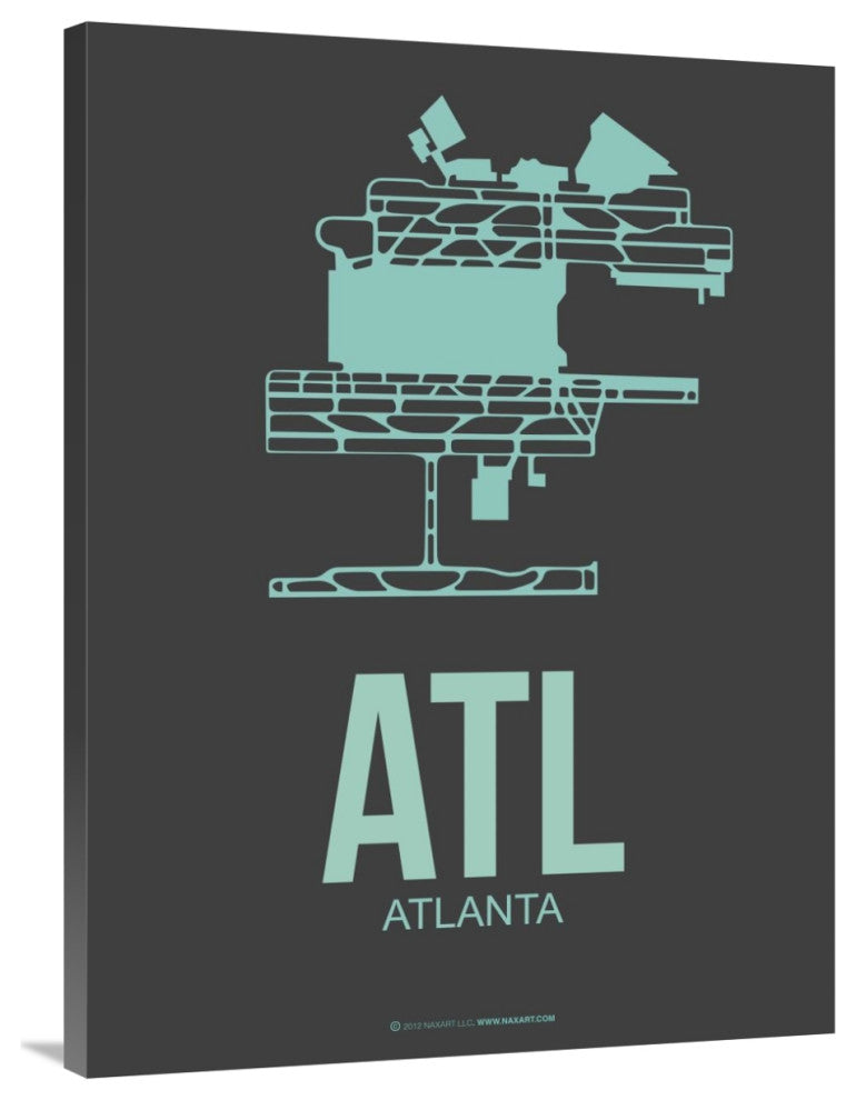 "ATL Atlanta Poster 2" Fine Art Print