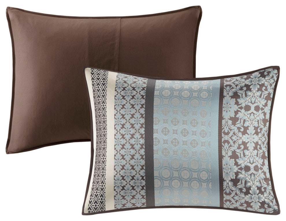 Madison Park Jacquard 7-Piece Comforter Set, Queen