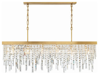 CRYSTORAMA Winfield 6 Light Antique Gold Chandelier