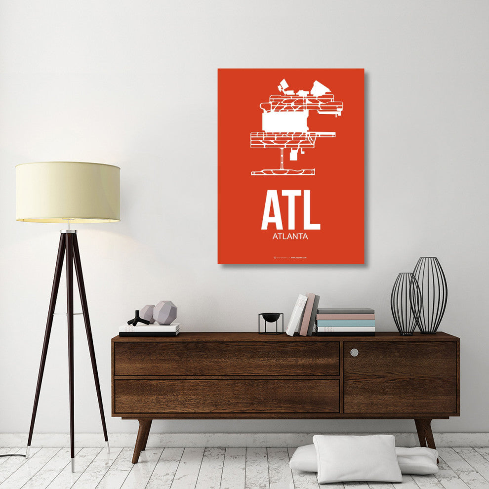 "ATL Atlanta Poster 3" Fine Art Print
