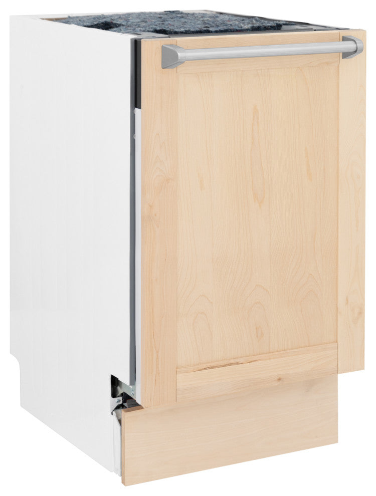 18" Tallac Series 3rd Rack Top Control Dishwasher, Unfinished Wood