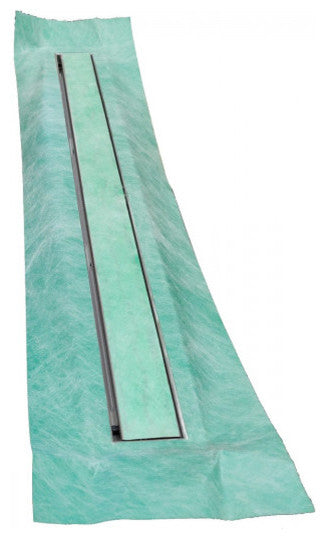 Serene Drains Invisible Slim Linear Drain Design, 16 Inch