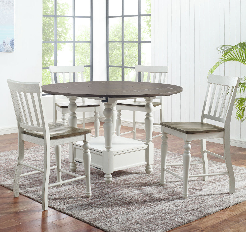 Joanna 9-Piece Counter Height Dining Set