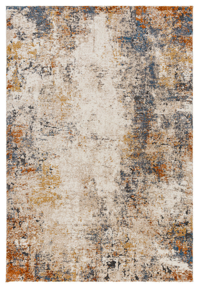 Surya Tuscany TUS-2339 Machine Woven Area Rug, Ivory, 4'3" x 5'7"