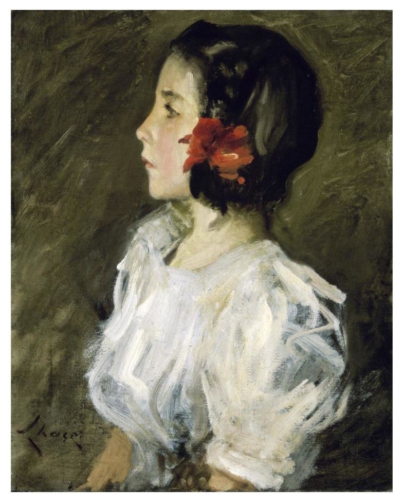 "Dorothy" Digital Paper Print by William Merritt Chase, 26"x32"