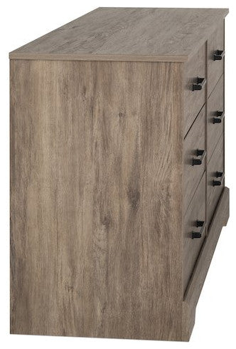Dresser, Brown Dresser for Bedroom, Chest of Drawers with 6 Drawers