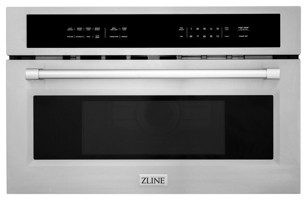 ZLINE 30" Microwave Oven, Stainless Steel With Traditional Handle, MWO-30