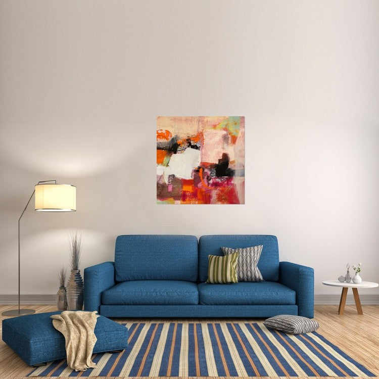 "Colors of Summer II" Stretched Canvas Giclee by Arthur Pima, 40x40"