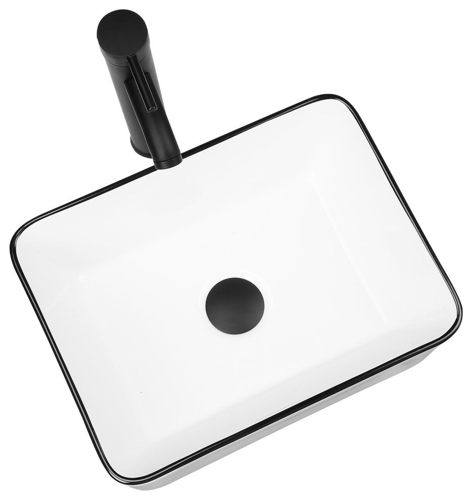 16" Bathroom Sink With Faucet