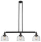 Innovations Lighting 213-Ob-S-G74-Led 3 Light Dimmable Led Island Light