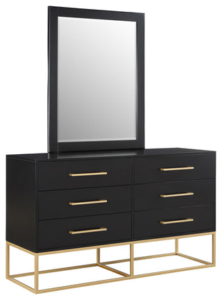 Maxine Dresser, Rich Black Finish