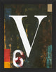 Alphabet "V", Giclee Reproduction Artwork