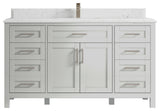 Cambridge 60 Single Bathroom Vanity in Coventry Gray 1.5" Empira Quartz