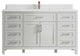Cambridge 60 Single Bathroom Vanity in Coventry Gray 1.5" Empira Quartz